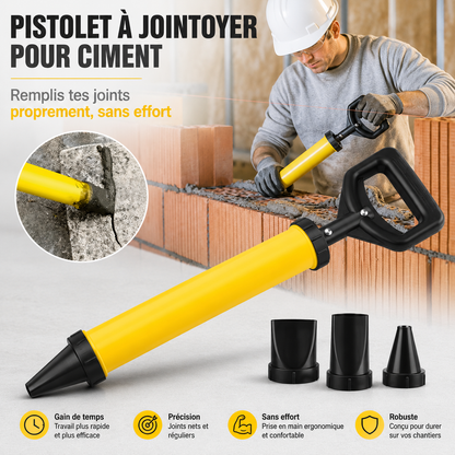 JointFix — Pistolet de Jointoiement pour Carrelage, Briques & Pavés