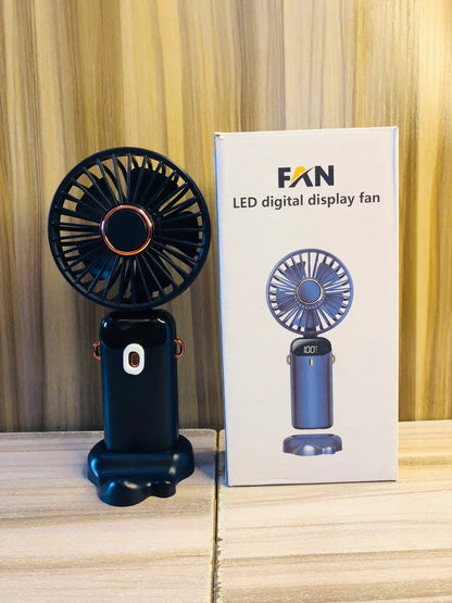 Mini Ventilateur Portable Rechargeable – Fraîcheur Instantanée Partout