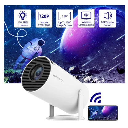 mini projecteur 4 k supporte android 11 smart