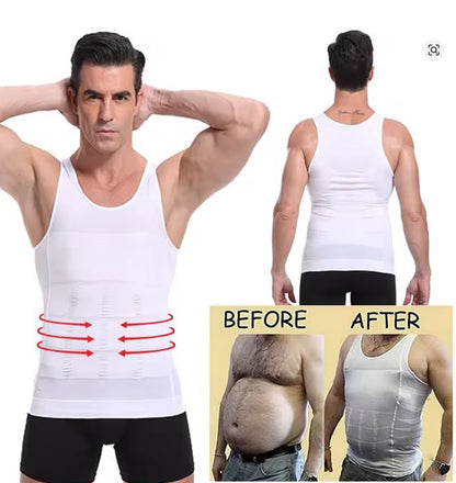 Débardeur Gainant : Sculptez votre Silhouette,(Couleur blanche )