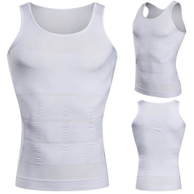 Débardeur Gainant : Sculptez votre Silhouette,(Couleur blanche )